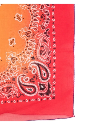 Destin paisley scarf - Orange