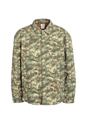 The North Face camo-pattern overshirt - Green