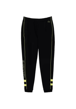 Lacoste embroidered regular-fit track pants - Black