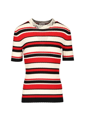 Burberry striped T-shirt - Neutrals