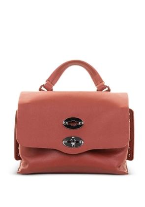 Zanellato Baby Postina top-handle leather handbag - Orange