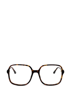 Isabel Marant Eyewear geometric frame glasses - Brown
