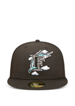 NEW ERA CAP 59Fifty MLB Florida Marlins Comic Cloud cap - Black