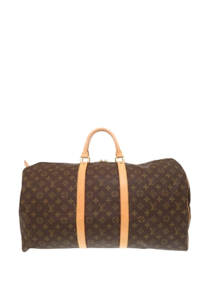 Louis Vuitton Pre-Owned 2001 Monogram Keepall 55 travel bag - Brown