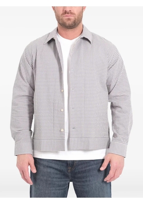 NN07 gingham button shirt - Blue