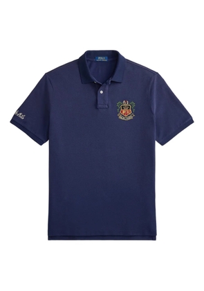 Polo Ralph Lauren crest embroidered polo shirt - Blue