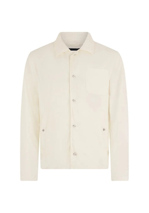 Herno button-front shirt jacket - Neutrals