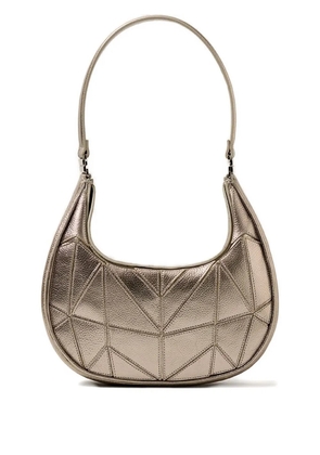 Lenny Niemeyer geometric-quilted clutch bag - Neutrals