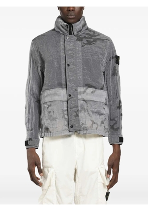 Stone Island camouflage pocket jacket - Grey