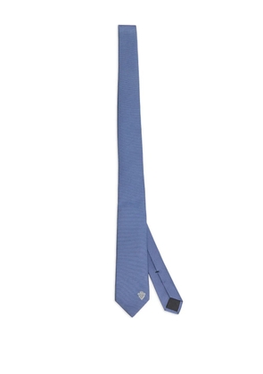 Gucci logo-detail tie - Blue