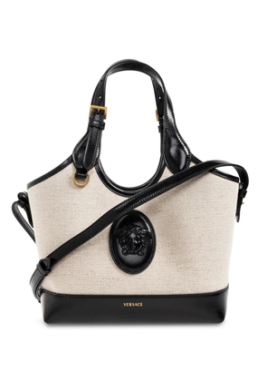 Versace small Rivière tote bag - Neutrals