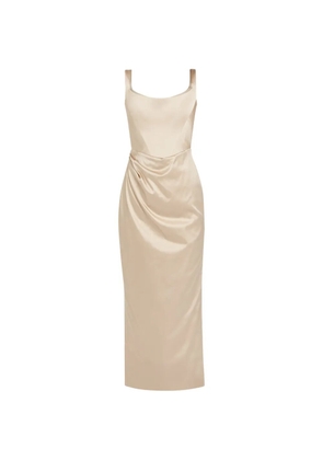 Vivienne Westwood draped dress - Neutrals