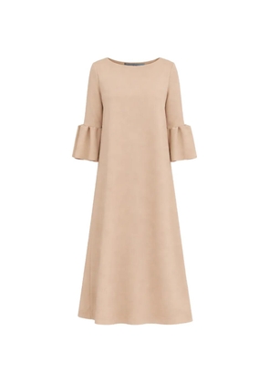 Gloria Coelho ruffled dress - Neutrals