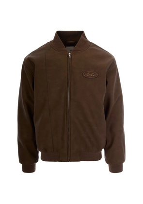 Arte Antwerp embroidered bomber jacket - Brown