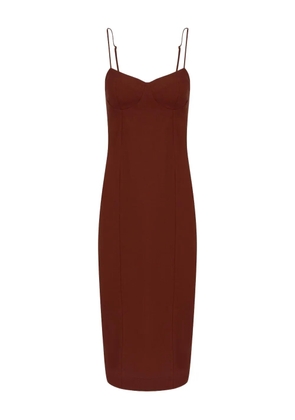 Lenny Niemeyer spaghetti-strap midi dress - Red
