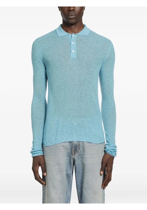 ERL buttoned polo shirt - Blue