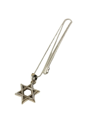 Chrome Hearts David’s Star pendant necklace - Silver