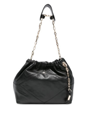 Ba&Sh June chain-strap leather shoulder bag - Black
