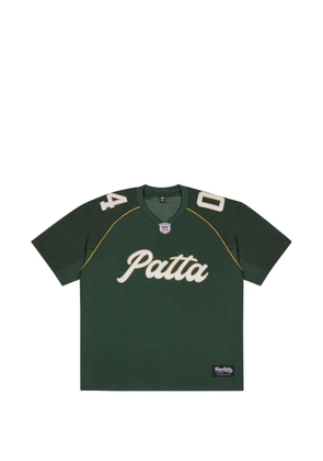 PATTA logo-detail short-sleeve T-shirt - Green