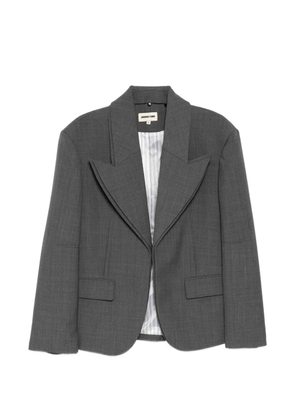 SHUSHU/TONG peak-lapel blazer - Grey