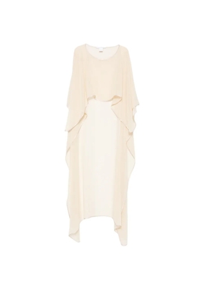 DE SANTIS asymmetric cape - Neutrals