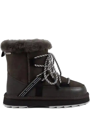 EMU AUSTRALIA Blurred lace-up boots - Green