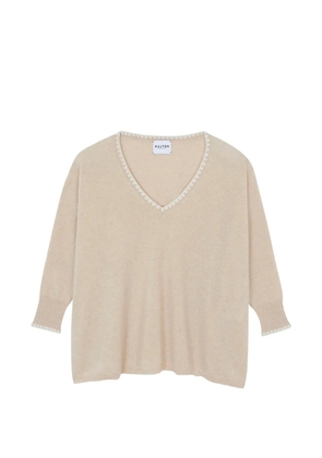 kujten V-neck knitwear - Neutrals