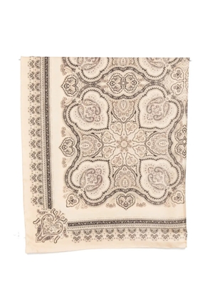ZIMMERMANN paisley-print scarf - Neutrals