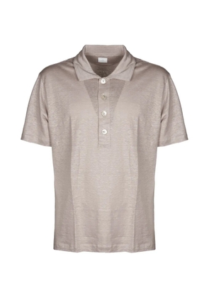Eleventy buttoned polo shirt - Neutrals