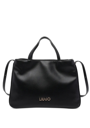LIU JO logo cross body bag - Black