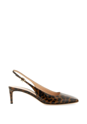 Gianvito Rossi Christina slingback pumps - Brown