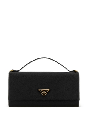 Prada Triangle logo wallet - Black