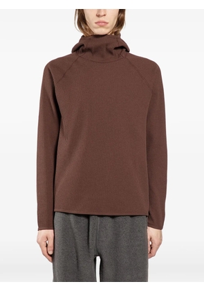 Goldwin WF Light hoodie - Brown