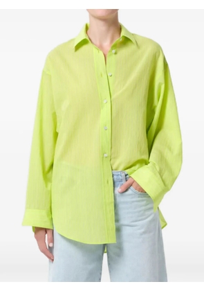 AGOLDE striped shirt - Green
