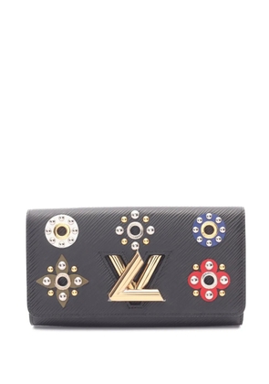 Louis Vuitton Pre-Owned 2016 Epi Twist Bifold Wallet long wallets - Black