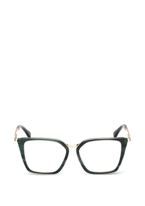 Max Mara Eyewear butterfly-frame glasses - Green