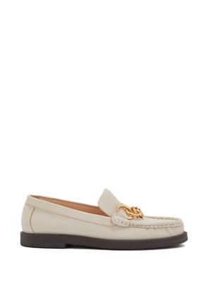 Odissì Jane leather loafers - Neutrals