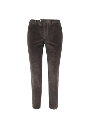 michael coal corduroy capri trousers - Brown