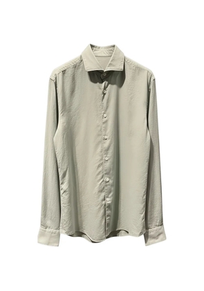 Xacus button long-sleeved shirt - Green