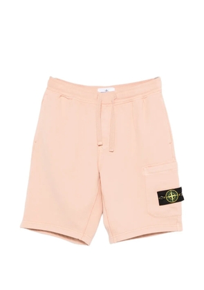 Stone Island drawstring cargo shorts - Pink