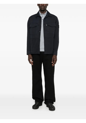 Stone Island flap pocket shirt - Blue