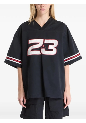 Jordan Flight V-neck jersey top - Black