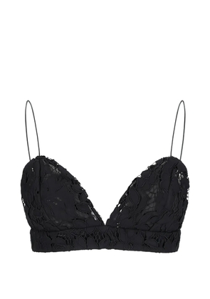Federica Tosi lace crop top - Black