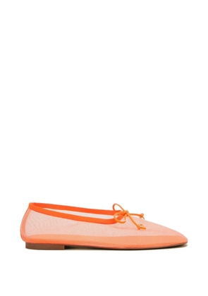 Odissì Louise bow-detail ballet flats - Orange