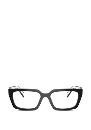 Prada Eyewear rectangle-frame glasses - Black