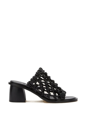 Odissì Nour braided-vamp sandals - Black
