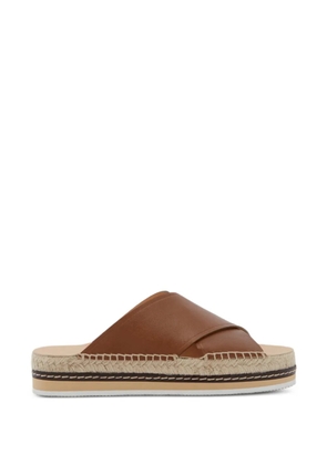 Odissì Lily criss-cross sandals - Brown