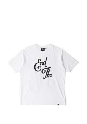 BY PARRA End the Loungechair cotton T-shirt - White