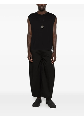 WOC Nizza round-neck vest - Black