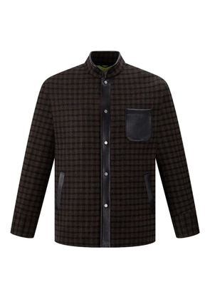 Shanghai Tang check-pattern jacket - Brown